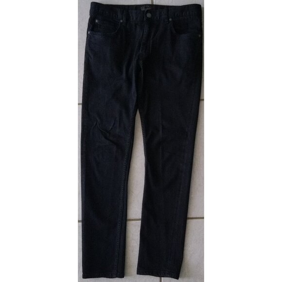 Men's Original Penguin by Munsingwear Slim Straight Leg Black Jeans Size 32 / 32 - Picture 1 of 4